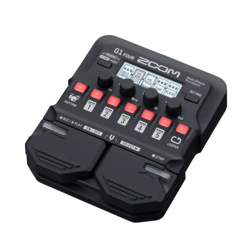 Pedaleira Zoom G1 Four na Black Friday 2025 | BuscaProdutos