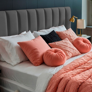 Kit Com ate 10 Cabeceira Modular Estofadas de Cama Box Casal, Queen, King Premium. Envio Imediato. em Oferta na Shopee