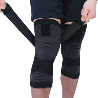 Kit Joelheira De Compressão Tensor Alívio Dor Joelho Meia Articulada Ortopédica Elástica Esportiva em Oferta na Shopee