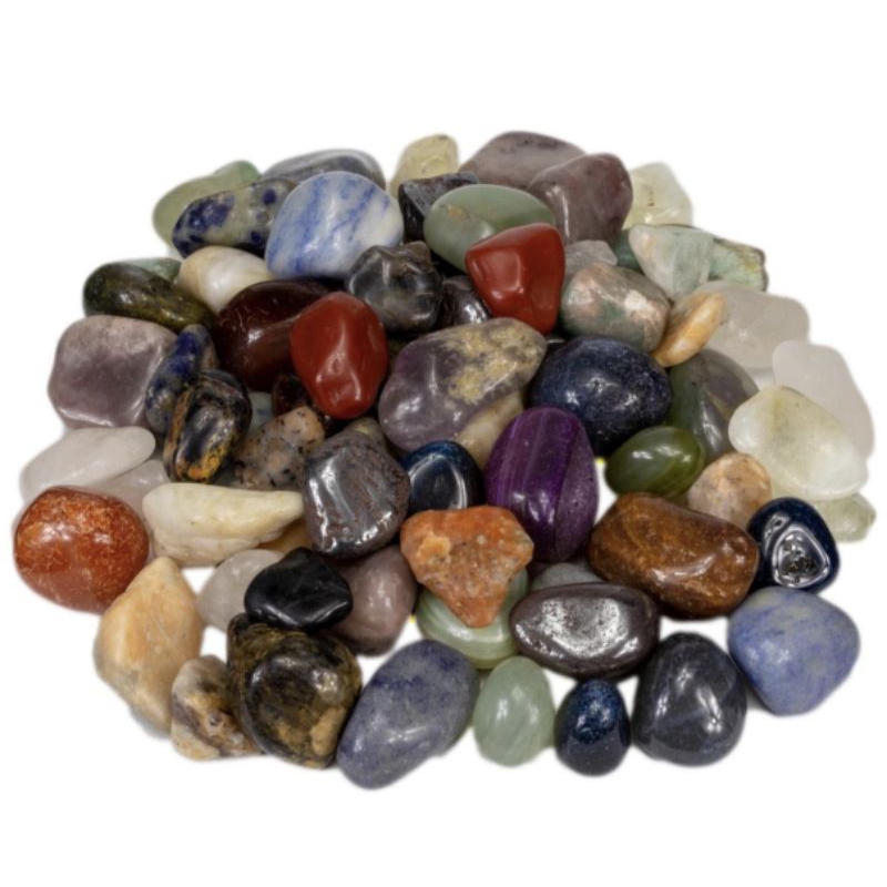 Pedra Rolada Sortida Mista 200 Gr em Oferta na Shopee