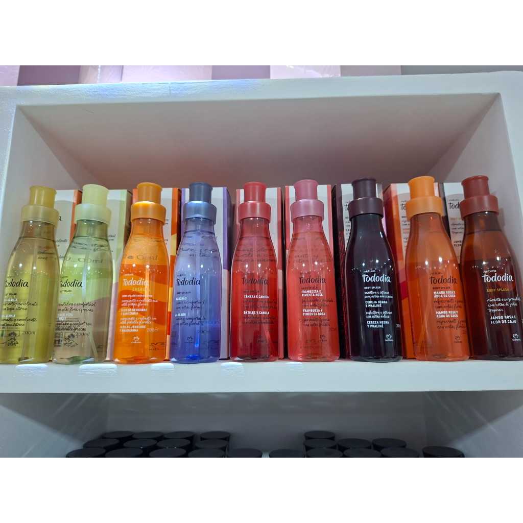 Linha Natura Tododia Bodysplash ORIGINAL LACRADO em Oferta na Shopee