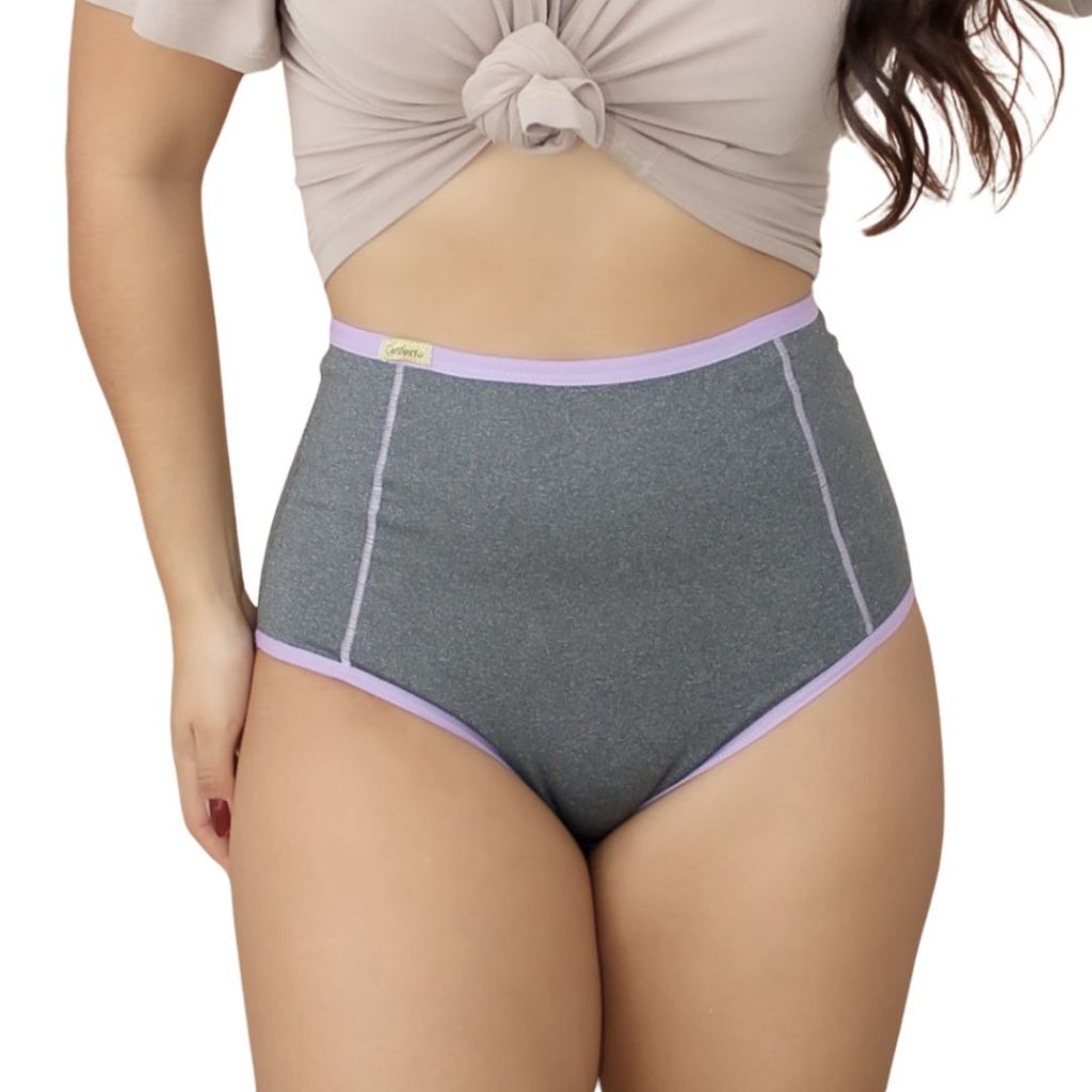 Kit Calcinha Cinta Cintura Alta Cós Alto Duplo Tanga Plus Size Modeladora Afina Cintura Pós Parto em Oferta na Shopee