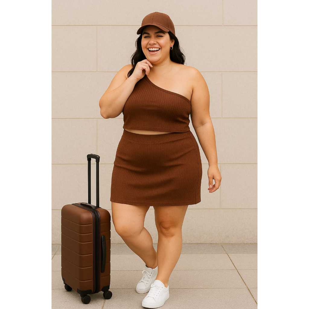 ROSA SOUL -  CONJUNTO HELENA PLUS SIZE promoção em Oferta na Shopee