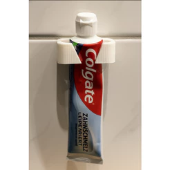 Suporte para pasta de dente sem furo com dupla face