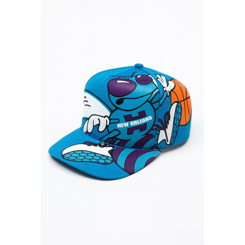 Boné Charlotte Hornets anos’90 nostalgia SnapBack ajustável em Oferta na Shopee