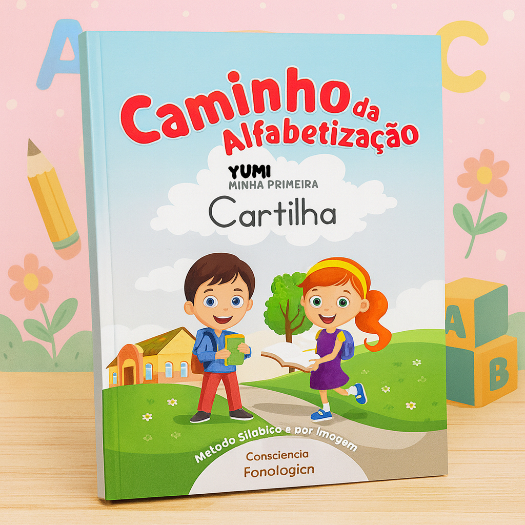 Cartilha Caminho da Alfabetização Caligrafia Exercícios Atividades- Método Silábico em Oferta na Shopee