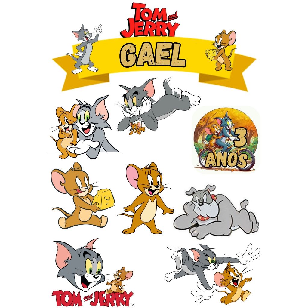 Bolo Tom e Jerry: Onde Comprar | BuscaProdutos