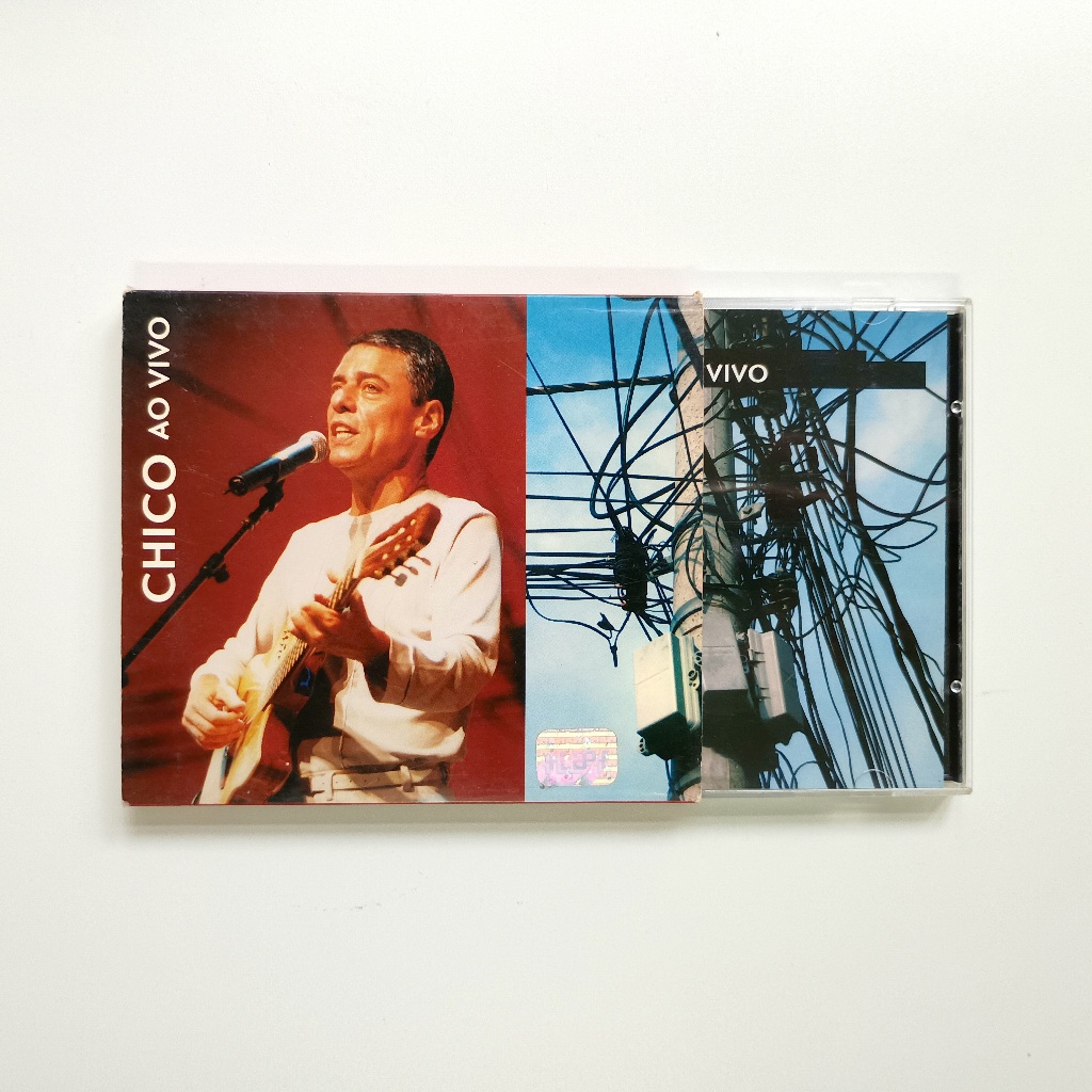 CD (Duplo) Chico Buarque - Chico Ao Vivo (1999) Com Luva