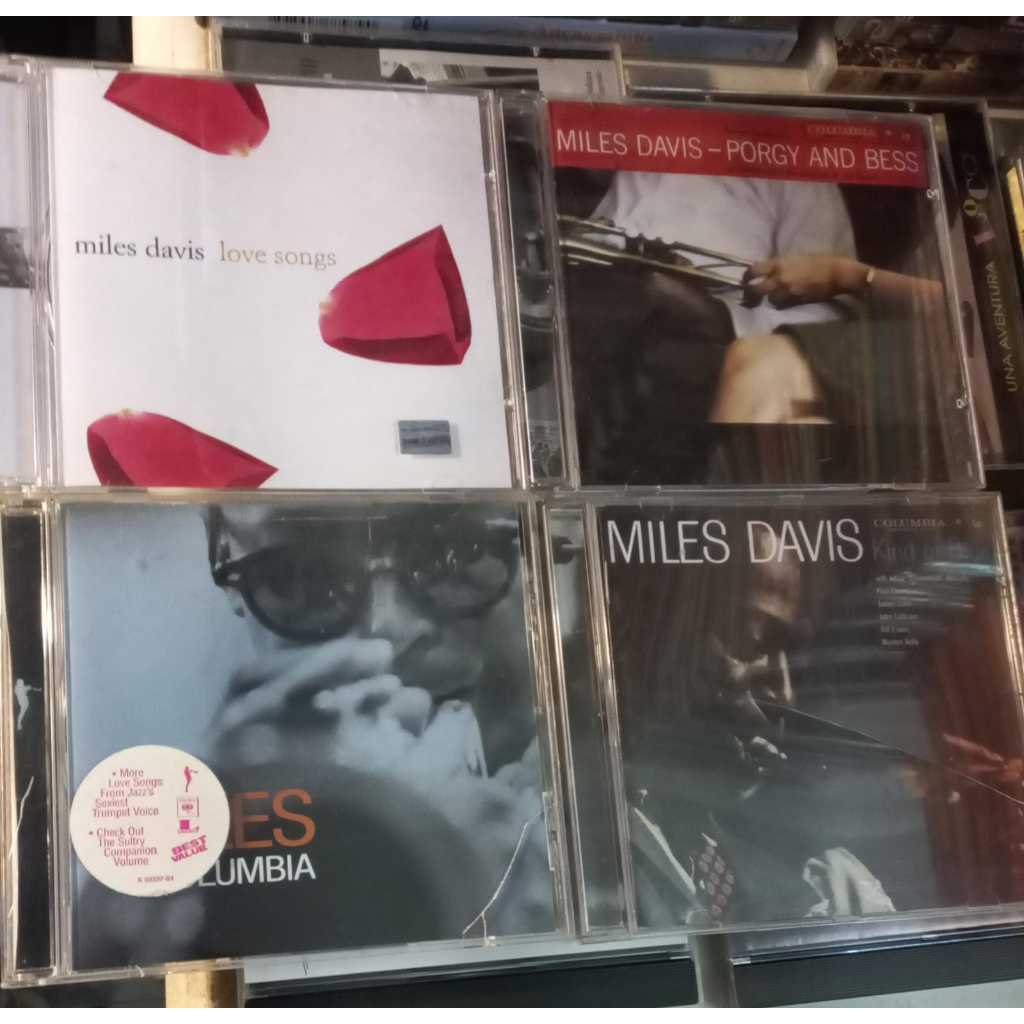 Cds Miles davis King Of Blue - Love Songs -Porgy and Bess love songs raros ( Importados) Excelentes Columbia
