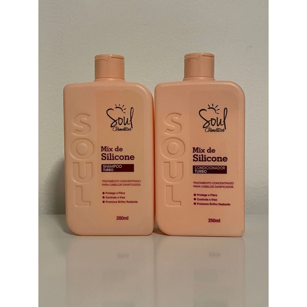 Shampoo e Condicionador Mix de Silicone Soul Cosméticos em Oferta na Shopee