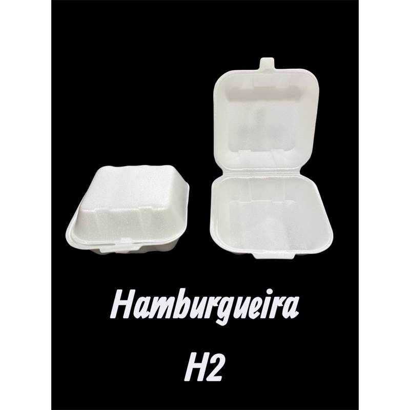 Hamburgueira Isopor H2 ,Embalagem Batata Frita ,Saladas etc.