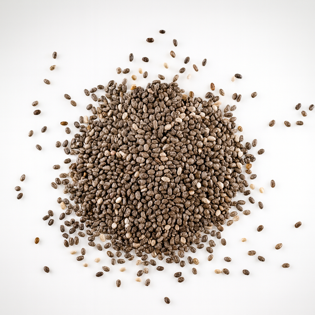 Semente de Chia Preta Premium 1Kg | Santhare Green 🌿 Natural, Pura e Versátil