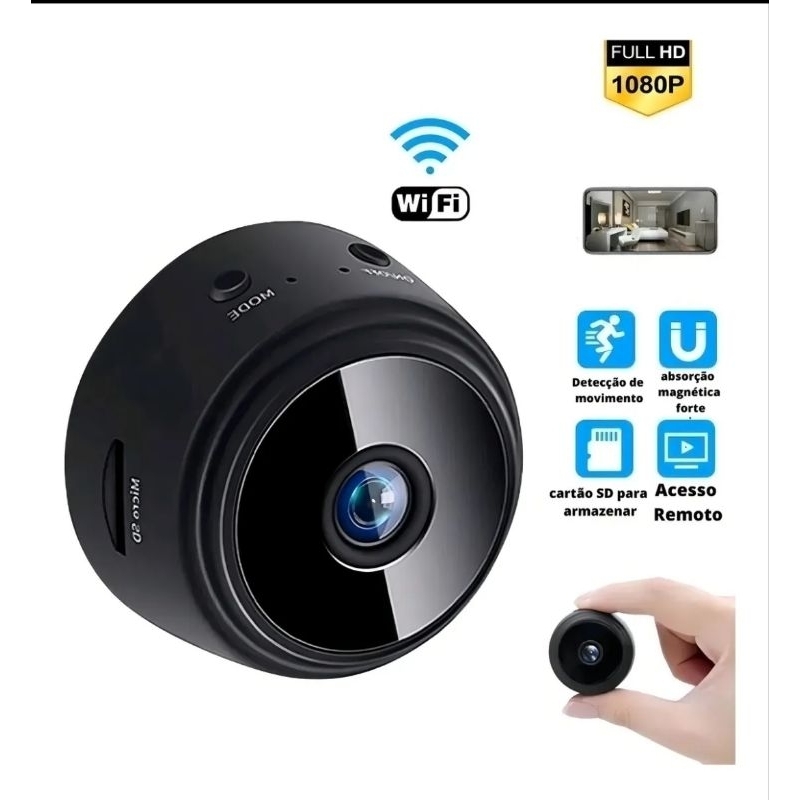 Câmera de Segurança Wi-Fi Pequena: Onde Comprar | BuscaProdutos