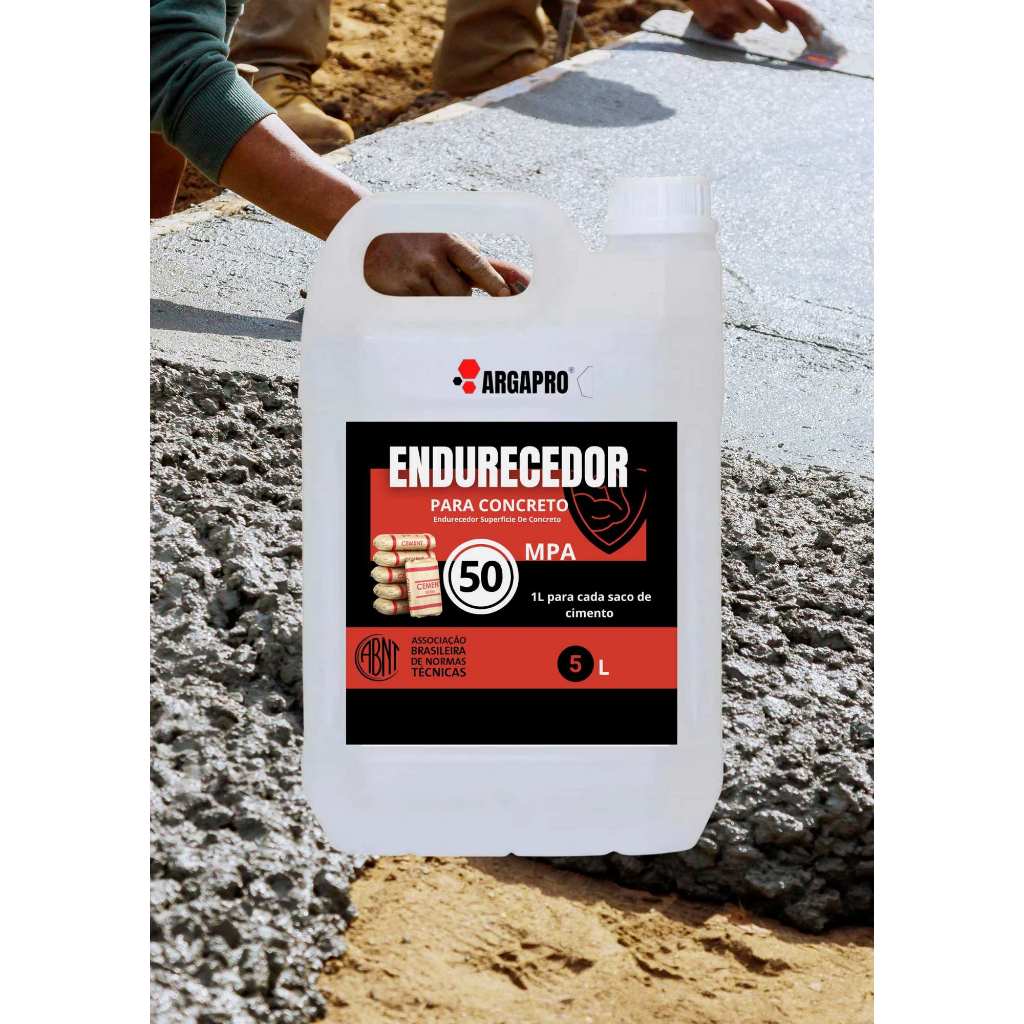 Endurecedor  De Concreto - massas diminui tempo de cura com aumento da resistençia ARGAPRO (5 Kg)