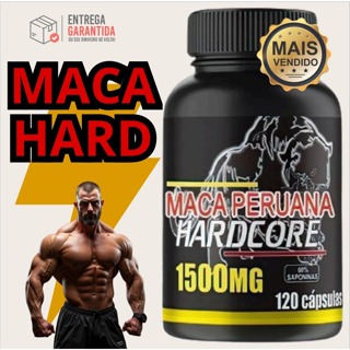 Maca Hard 1500mg 120 Capsulas Original em Oferta na Shopee