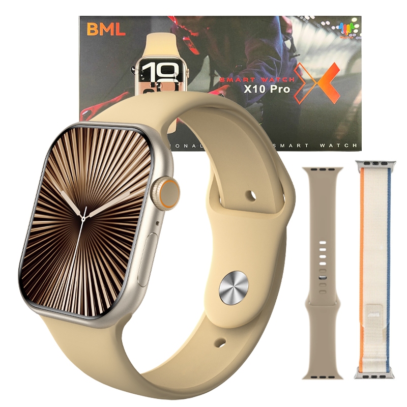 Novo Relogio Smartwatch X10 PRO Serie 10 AMOLED 45mm Watch Chatgpt GPS NFC Bluetooth Lançamento Original Smartwatch