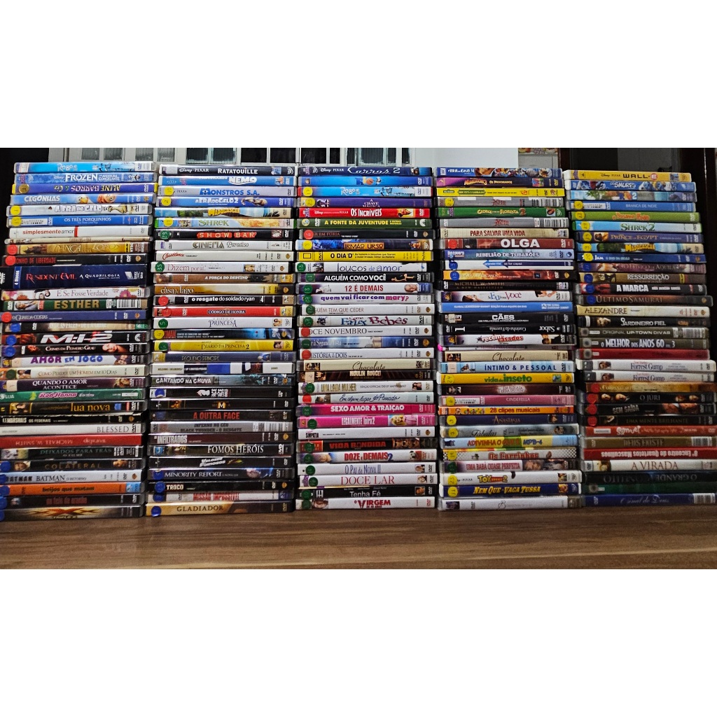 Dvds Originais Usados Grande Variedade de Filmes, Shows, Series, Documentários em Perfeito Estado