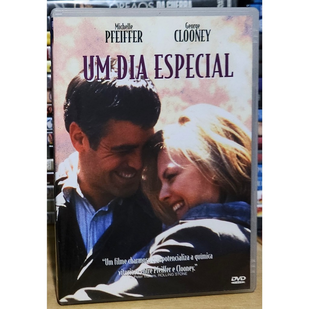 DVD Um Dia Especial - George Clooney, Michelle Pfeifer (Original Ótimo estado)
