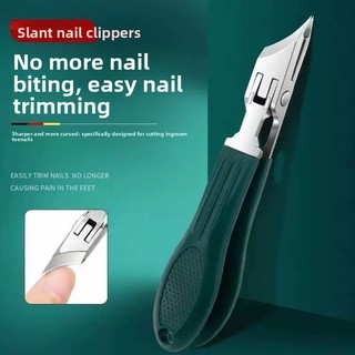 Cortador de Unhas Ergonômico Angular – Inclinado para Idosos, Mulheres e Crianças – Fácil de Usar em Casa ou Viagem