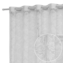 Cortina de Renda 4,00 x 2,50 Sem Forro Grande