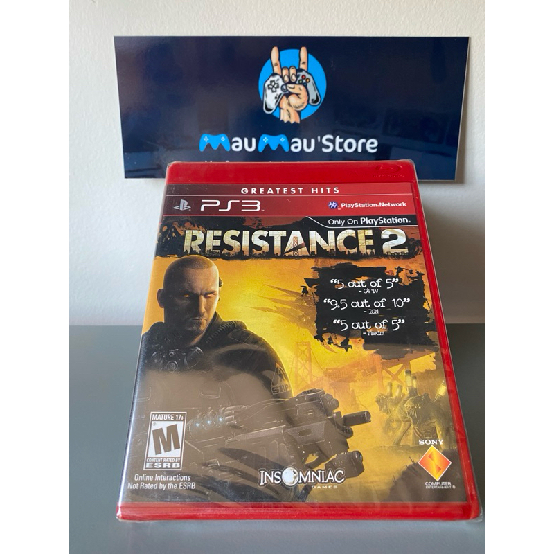 Resistance 2 (Novo/Lacrado) PS3 - Original Mídia Física Jogos de Ação PlayStation 3