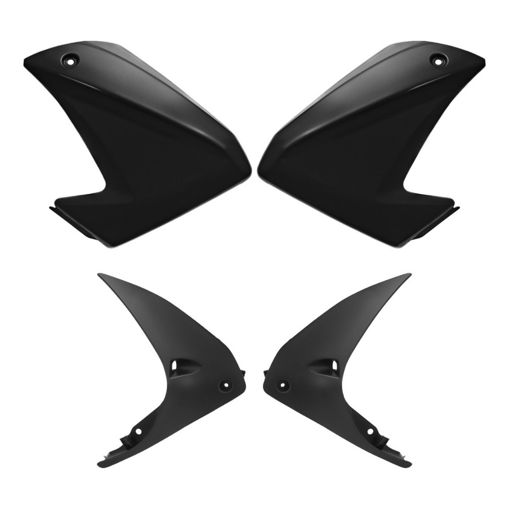 Kit Aba Do Tanque e Suporte Inferior Moto Cg Fan 125 anos 2014 2015