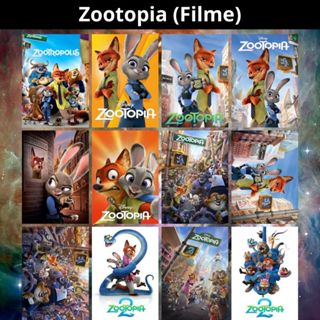 Placa Decorativa MDF (14x20cm ou 20x28cm) Zootopia (Filme) - Quadro Parede & Decoração em Oferta na Shopee