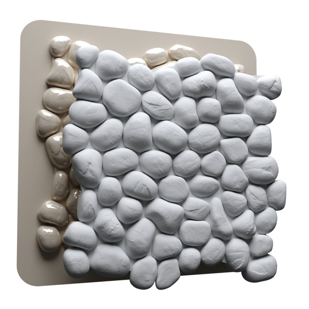 Forma gesso 3d molde gesso 33x33cm - N69 em Oferta na Shopee