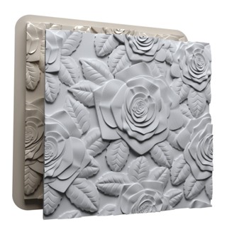 Forma gesso 3d molde gesso 33x33cm - N74 em Oferta na Shopee