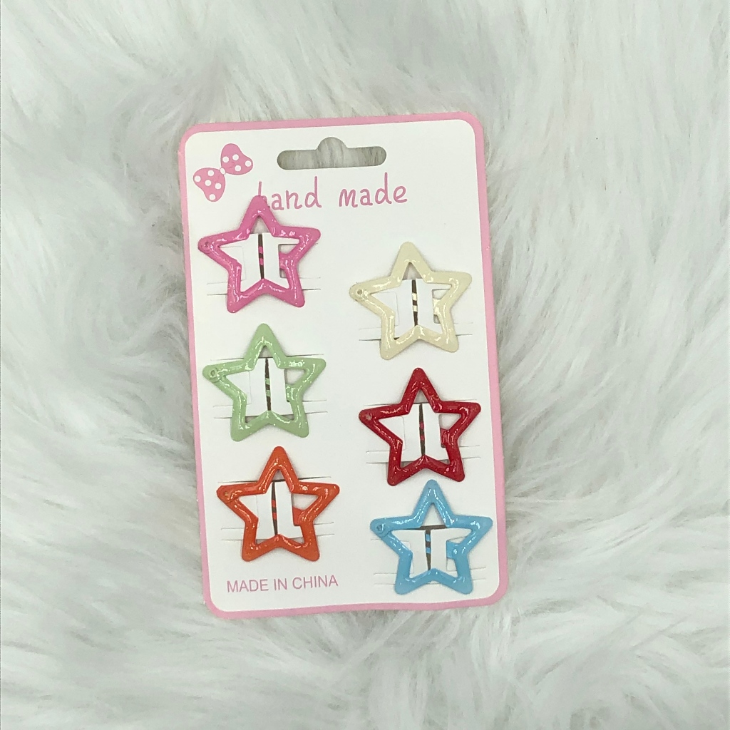 KIT Presilha de Cabelo  Tic Tac Infantil Colorido com Desenho Tic Tac em Oferta na Shopee