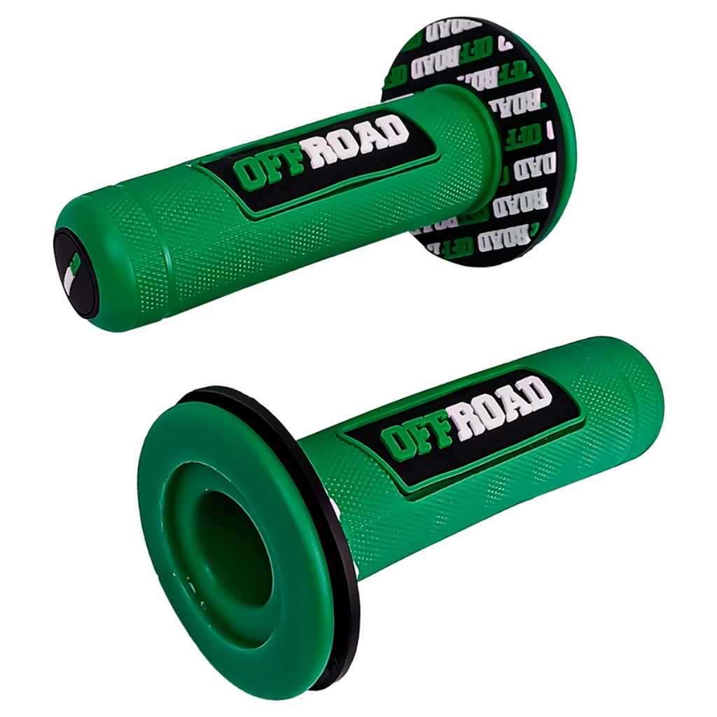 Manoplas Off Road XR 200 1994 A 2002 O Par Verde — imagem 2 de 2