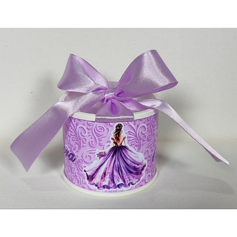 Tubolatas Personalizadas-5x6 15 ANOS LILÁS- Lembrancinha Maternidade/ Aniversário/Festa Infantil-DIVERSOS TEMAS
