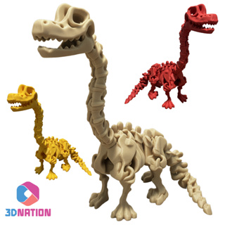 Braquiossauro Esqueleto Articulado Brinquedo Fidget Toy Flexível World Dinossauro Pescoçudo Jurassic em Oferta na Shopee