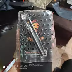 TOUCA DE REFLEXO ALINHADO JA FURADA ORIGINAL LEON BARBER JA TRANSPARENT