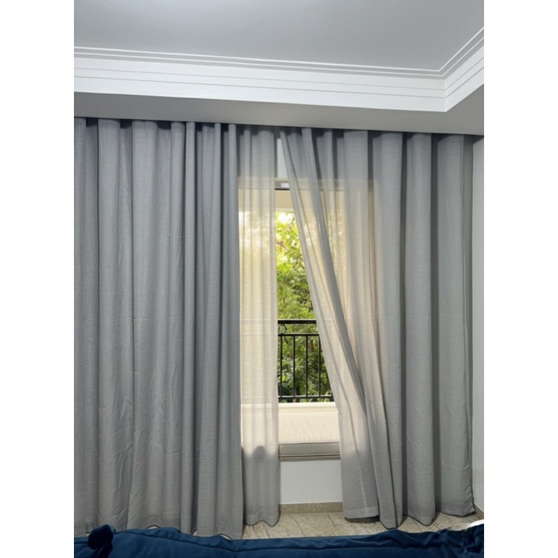 Cortina para Sala Moderna 3 Metros: Onde Comprar | BuscaProdutos
