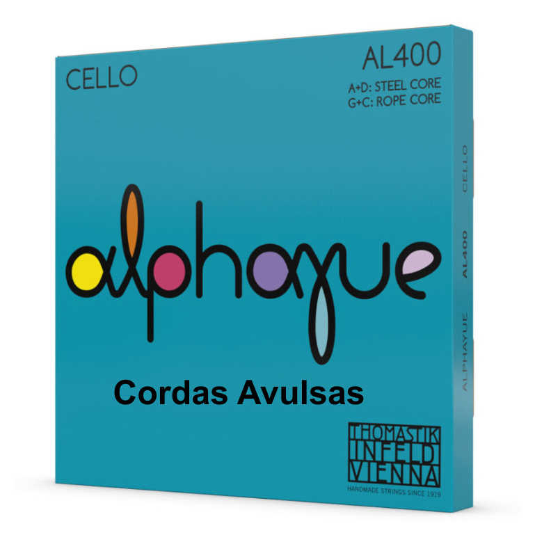 Cordas Avulsas Violoncelo Thomastik Alphayue Cello 4/4