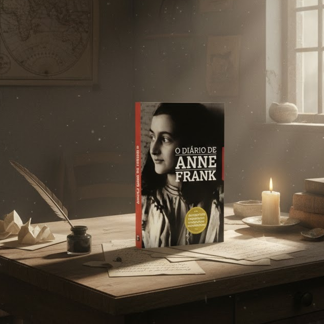 O Diário de Anne Frank Livro Emocionante Com Fotos Históricas Reais