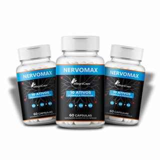 3 Nervomax Original - Premium 60 - Vendedor indicado C/ NOTA em Oferta na Shopee
