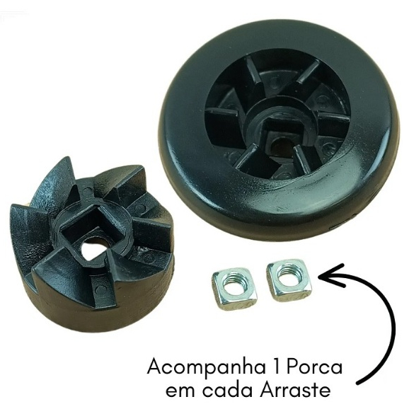 2 Arraste  liquidificadores Arno clic lav  vai 1 para o copo e outro para o motor