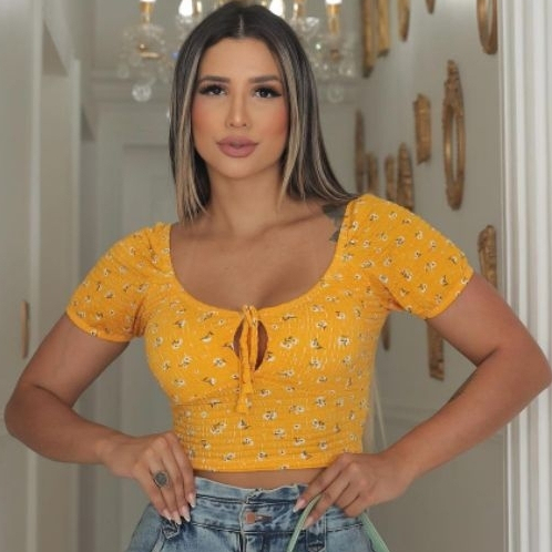 cropped blusa feminina cropped amarração blusa ombro a ombro