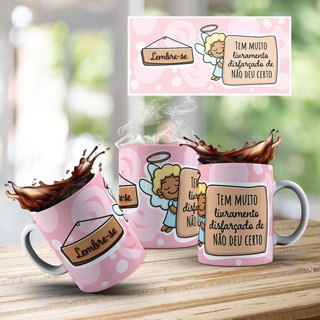 caneca personalizada, caneca motivacional, caneca com frase, caneca fofa, caneca presente criativo, caneca anjinho, cane