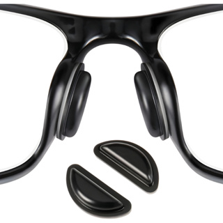 Kit 10 Plaquetas Oculos Silicone Adesiva Nariz Antiderrapante Confortável Super Macio Apoio Armação em Oferta na Shopee