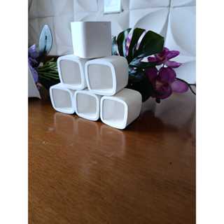 Kit de 100 Vasinhos de Gesso Quadrado para Suculentas Lembrancinhas Casamentos em Oferta na Shopee