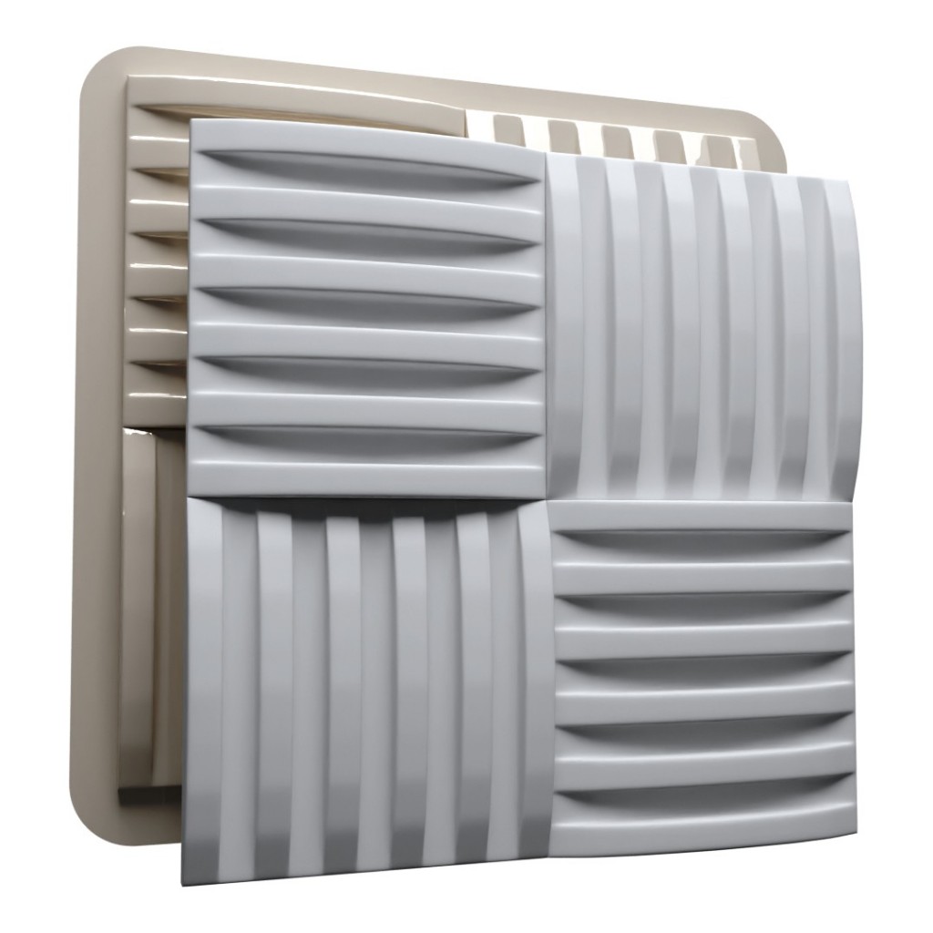 Forma gesso 3d molde gesso 33x33cm - N97