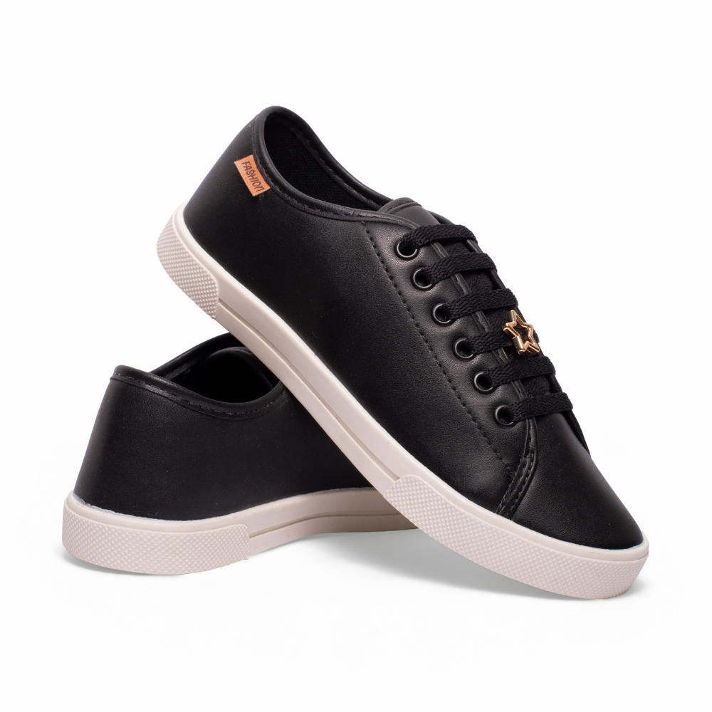 Tênis Feminino Dia a Dia Sapatênis Casual Macia e Resistente Oferta Imperdivel