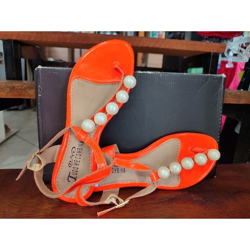 Sandália Feminina Neon lançamento Calçado Confortável Feminino