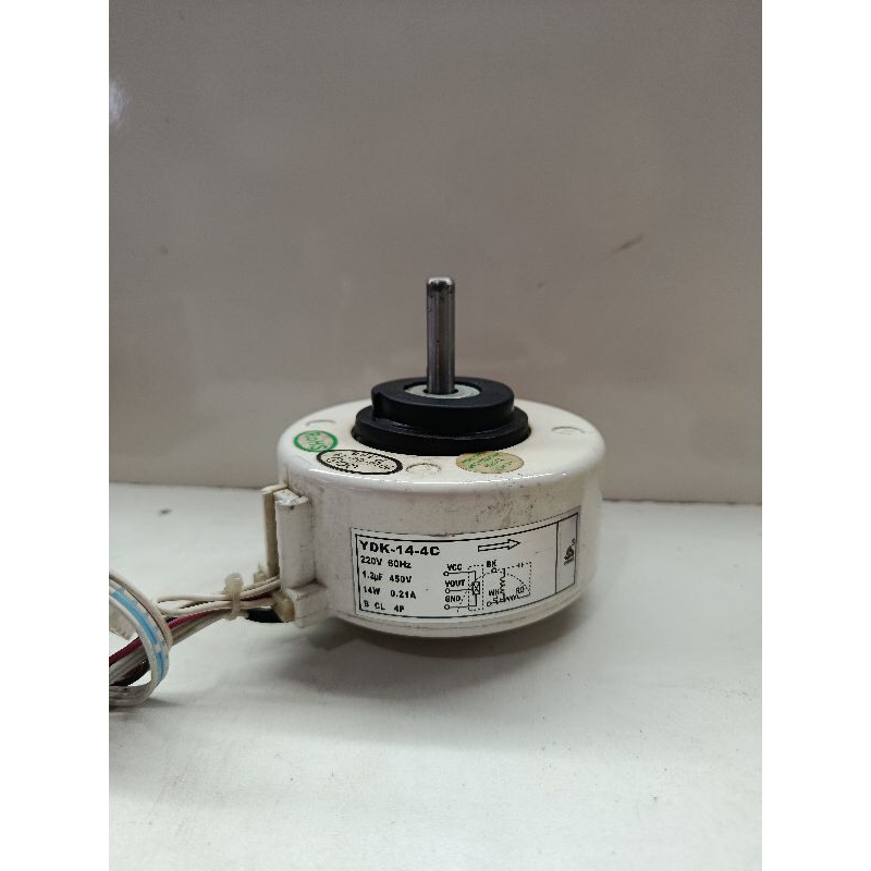 motor do ventilador da evaporadora splint Elgin.