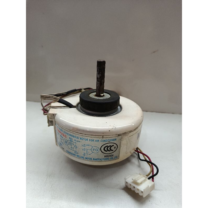 motor do ventilador da evaporadora splint.