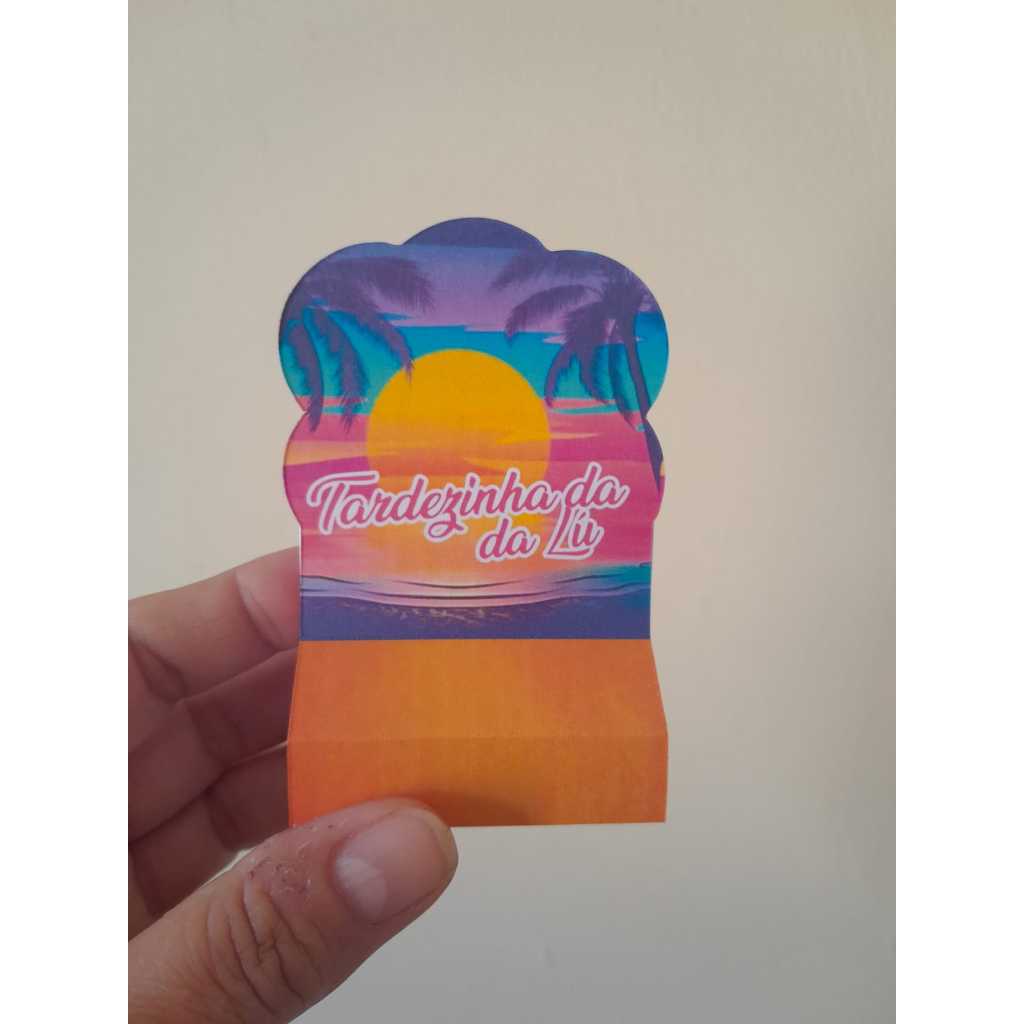 Kit 16 Porta bis duplo personalizado tema tardezinha/ lembrancinhas de aniversário tardezinha