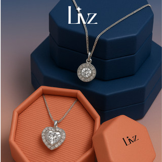 Swarov Colar Pingente Inspiração Angel Zirconia Banhado a Prata 925 Ouro 18k Joia Feminina